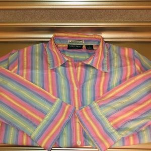 Multi-colored Button shirt
